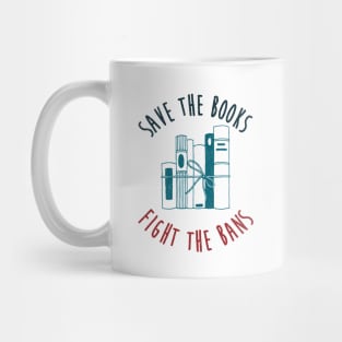 Save the Books, Fight the Bans Mug